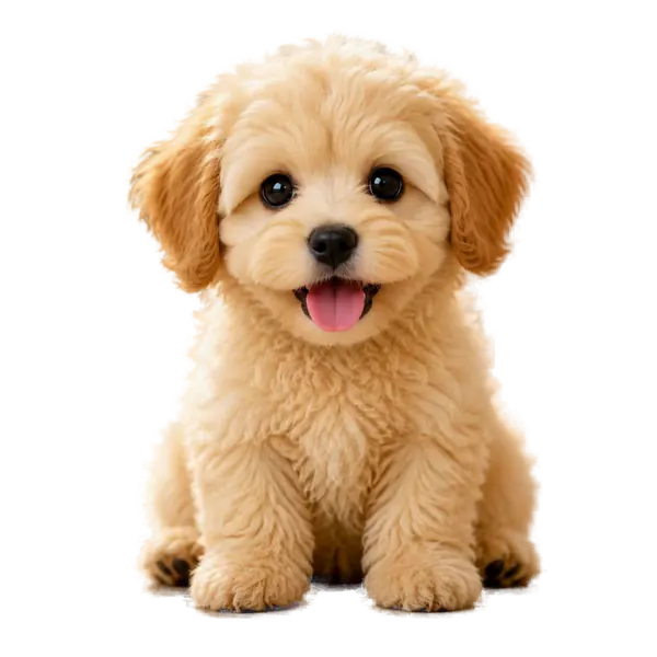A puppy slowly transforming into a kitten as the page scrolls